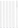 CampTek Replacement Straws Compatible with YETI Rambler 64oz Bottle, Include 5 BPA-FREE Straws,1 Straw Cleaning Brush view 1