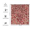Yinrune Cheetah Leopard Print Shower Curtain Animal Antelope Shower Curtains Rustic Shower Curtain 60x72in Shower Curtain Liner Polyester Fabric Shower Curtain Set with Hooks Washable Durable view 2