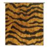 Yinrune Tiger Stripes Yellow Shower Curtains for Bathroom Tiger Shower Curtains Animal Rustic Shower Curtain 60x72in Stall Shower Curtain Polyester Fabric Shower Curtain Set with Hooks view 1