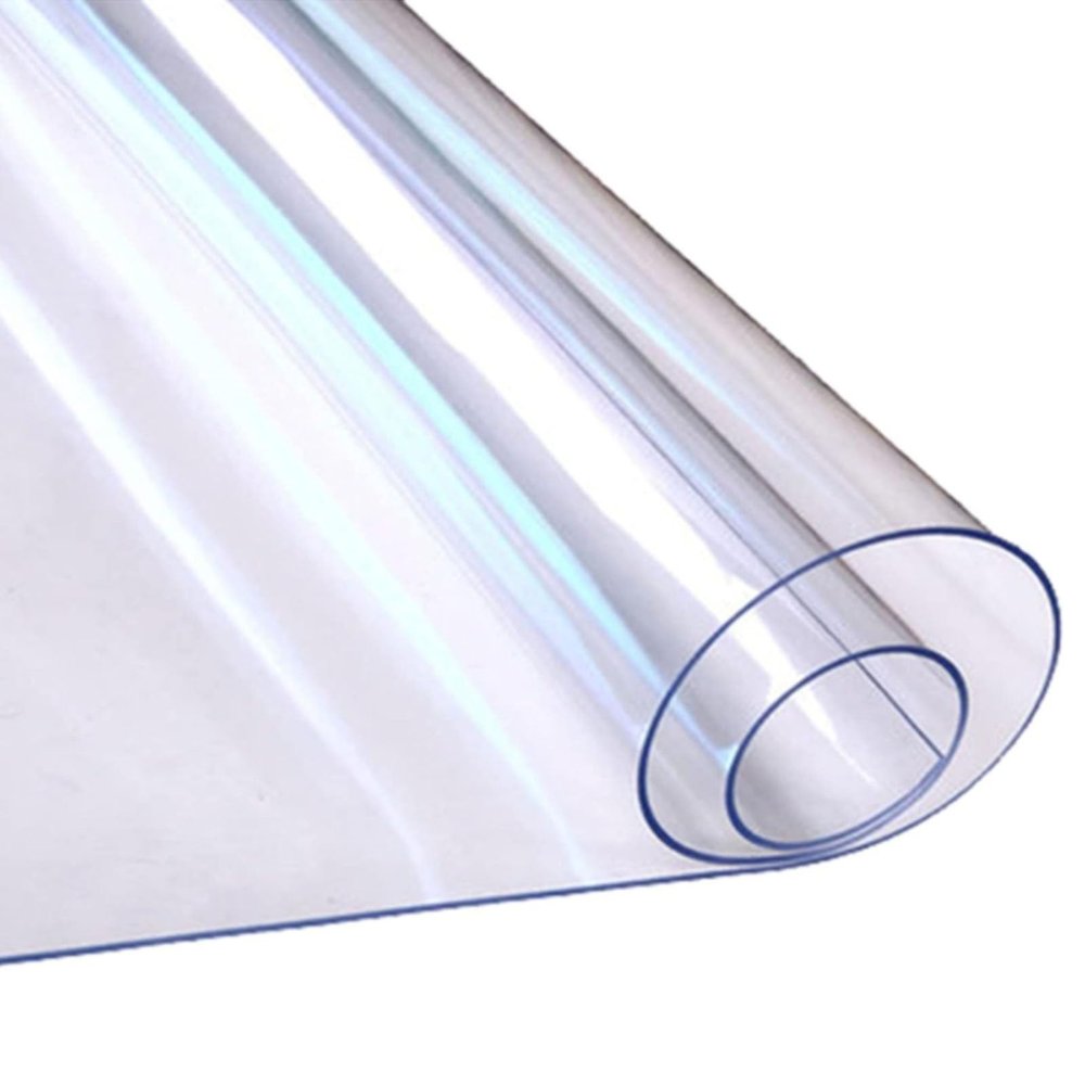 MObyat Clear Table Protector 1.5mm Thick Transparent Table Pad Cover Protector Desk Writing Mat Tablecloth Plastic Scratch Resistant Mats for Coffee Table, Dining Room Table (Size : 20 x 60 Inch)