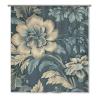 Yinrune Blue and Ivory White Shower Curtain Flower Floral Chinoiserie Asian Inspired Bath Curtains Boho Shower Curtain 60x72in Bath Curtains Polyester Fabric Shower Curtain Set with Hooks view 1