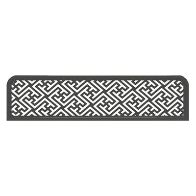 GZHERVICES Room Divider, Partition Screen Restaurant Decoration, Dining Area Divider Screen, Commercial Partition Screen Privacy Panels, Hot Pot Raised Divider (Color : 1-Black-A, Size : 30x100cm)