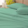 OnlineChoiceSheet 6 Piece Luxury Bedding Sheet Set Cal King Size 10 Inch Deep Pocket Bed Sheets 100% Egyptian Cotton, 1000 Thread Count (Mint) view 3