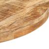 Bistro Table Modern Dining Table Set for 6,Oval Dining Table Set for 6,Dining Table Set for 4,White Dining Table Set for 6,Round 31.5"x29.5" Rough Mango Wood view 4