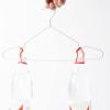 Pilipane 10 Pack Rubber Coated Plastic Hangers, Non-Slip & Ultra Thin Design for Space-Saving Closet Storage - Durable for Coats, Shirts, Dresses (Purple) view 3