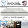 Ethical Mattress CO 6" Kids Mattress, Toxin-Free, Made in The USA with Organic Cotton, Wool, Latex & Pocketed Coils (Bed-in-a-Box); Perfect for bunk beds, trundles & Platform beds - Twin Size view 2