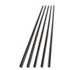 FASDE 47 in. Decorative Vinyl Inside Corner Trim in Matte Black (5 Pack) view 1