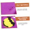 ABOOFAN 4pcs Halloween Candy Handbags Cartoon Pouches Handles for Party Treats for Sweets Packaging and Festive Decor Includes Pumpkin Bat Witch view 3