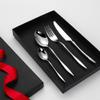 Silverware Set for 6, 24 Piec Modern Simplicit Grade Stainless Steel Flatware Utensils Cutlery Set Including Steak Knife Fork and Spoon,Everyday Household Food Grade Stainless SteelDishwasher Safe view 3