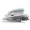 oliso M3Pro Project Steam Iron with Solemate  1000W Ceramic Soleplate Iron and LED Light for Sewing, Quilting, Crafting, and Travel  Aqua view 1