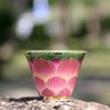 1pc Ceramic Cloisonne Enamel Lotus Tea Cup Tea Bowl Household Drinking Utensils view 3