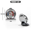 4-Pack Classic Series Large Dial Refrigerator Freezer Thermometer - Temperature Gauge for Fridge, Freezer, Cooler. view 2