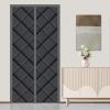 Insulated Door Curtain Fits Door Size 32 x 98 inch, Screen Size 35" x 100" Insulated Door Screen Curtains Keep Draft Out for Ac Room for Air Conditioner Heater Room Home Kitchen view 1