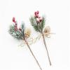 exnox Christmas Decoration Garland Materialchristmas Tree Window Home Accessories Accessories Cedar Hemp Rope Red Berry Bouquet view 4