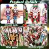 24 Pieces Christmas Nutcracker Wooden Ornaments, Wood Hanging Decoration Set for Christmas Tree Hanging 2D Printed Wood Crafts Holiday Decor Xmas Party Supplies (Xmas-Nutcracker-A) view 3