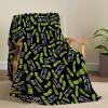 Todeyya Fun Pickles Blanket Gifts for Girls Boys - Super Soft Flannel Fleece Blanket, Lightweight Microfiber Cozy Plush Blanket for Couch M 60x50 in for Teens/Travel view 4