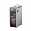 Bathroom Storage Cabinet with Wheels and Drawers - Side Toilet Organizer for Small Spaces - Floor Standing Movable Cabinet view 1