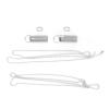 2 Pcs Medicine Sealed Bottle, Waterproof Portable Keyring Single Layer Sealed Medicine Container with Chain, Durable Multipurpose Household Organizer Storage Box for Home Outdoor view 1