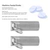 2 Pcs Medicine Sealed Bottle, Waterproof Portable Keyring Single Layer Sealed Medicine Container with Chain, Durable Multipurpose Household Organizer Storage Box for Home Outdoor view 4