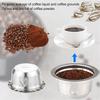 Reusable Pods for Nespresso Vertuo Machine, Stainless Steel 230ml Refillable Coffee Capsule Set with 1 Silicone Lid, 1 Spoon, 1 Brush Coffee Accessories for Nespresso view 4