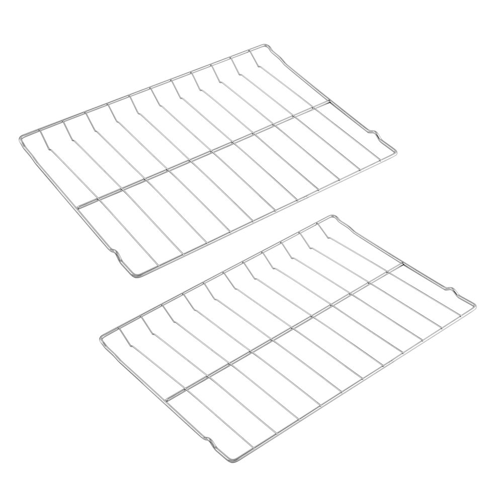 Allstare 2Pcs 316067902 Oven Rack Replacement Parts for Frigidaire Stove Oven Parts 316069800 Oven Rack for Kenmore Oven Parts 22.8" x 16" 304 Stainless Steel Rack-Flat Frigidaire Range Oven Wire Rack