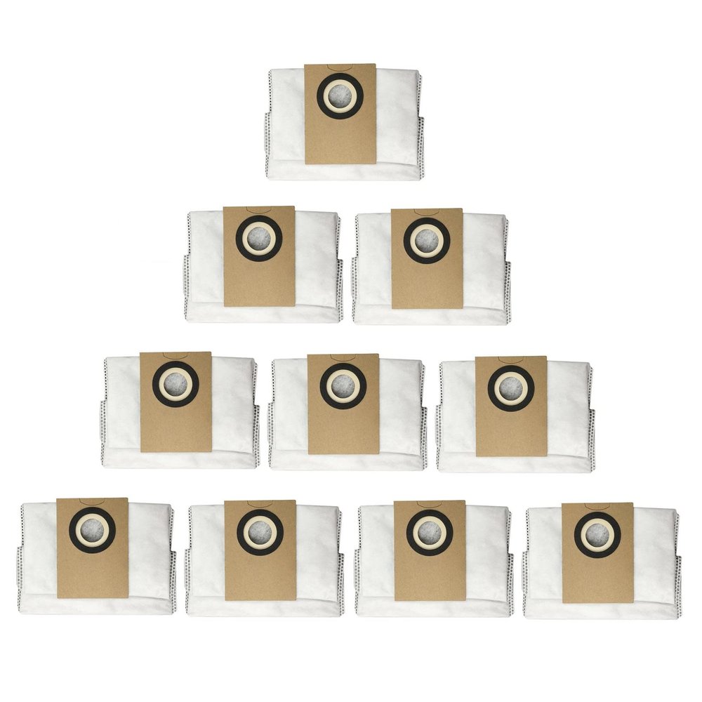 10 Pack Vacuum Cleaner Dust Bag Replacement for VIOMI Alpha2 Pro Bags Replacement Accessories