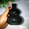 AAKOMA Natural Magic Natural Rainbow Obsidian Quartz Crystal Stone Beautiful Rainbow Obsidian Crystal Gourd ERTEYIN view 1