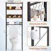 ZenStyle Over The Toilet Storage, 4-Tier Bathroom Space Saver Storage Organizer, Multifunctional Toilet Stand Rack, Easy to Assembly view 3