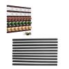 MUNEFE Coffee Pod Holder, Coffee Capsule Holder, Adhesive Coffee Bean Oranizer for Coffee Pods of All Shapes and Sizes(black) view 2