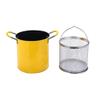 Deep Frying Pot, Small Deep Fryer for kitchen, Heavy Welded Handle, Mini Deep Oil Fryer (3L) view 4