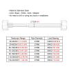Adjustable Closet Rod, Telescopic Wardrobe Bar For Laundry Room Bathroom Living Room, Extendable Clothes Hanging Rack Shower Curtain Rod, No Drill ( Color : Metallic , Size : 70-120CM/27.5-47.2IN ) view 2