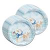 Snowman Birthday Party Supplies - Blue Snowflake Winter Party Set - Boy Birthday Supplies - Winter Paper Plates - Tableware Set Plates Napkins Cups Kit for 16 view 2
