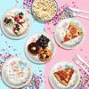 Birthday Galore Teddy Bear Gender Reveal Plates Themed Party Supplies, Ideal for Baby Shower  A Bulk Elegant & Colorful Disposable 9-Inch Plates for Celebrating Baby Showers and All Events  32 Count view 4