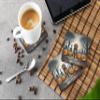 Bloodhound Spooky Halloween Foam Coaster Set of 4 view 3