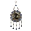 Blue Evil Eye Blessing Amulet Wall Hanging, Islamic for and Good Luck, Handmade Islamic Decor view 1