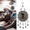Blue Evil Eye Blessing Amulet Wall Hanging, Islamic for and Good Luck, Handmade Islamic Decor view 3