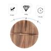 BIUDECO 1Pc Wooden Pot Lid for Household Use Cooking Pot Cover for Kitchen Splicing Design for Enhanced Protection for Frying Pans and Cooking Pots view 2
