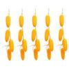 ABOOFAN 5 Pack of Corn Cob Decorations Vegetable Model for Home Yellow Decorative Hanging Decor Farmhouse Style view 1