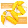 ABOOFAN 5 Pack of Corn Cob Decorations Vegetable Model for Home Yellow Decorative Hanging Decor Farmhouse Style view 3