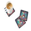 Caroline's Treasures Koala Christmas Foam Coaster Set of 4 Cup Coasters for Indoor and Outdoor, Coaster for Tabletop Protection, Anti Slip, Mouse pad Material view 2