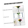 ARTIBETTER 12pcs Flower Bucket Decorative for Home and Garden Rustic Plant Containers for Dried Flowers Greenery and More for Weddings Housewarming and Special Occasions view 3