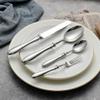 Silverware Set for 6, 30 Piece Retro minimalist Heavy Duty Stainless Steel Flatware Utensils Cutlery Set Including Steak Knife Fork and Spoon, Dishwasher Safe, Gift Package for Wedding Housewarming view 3