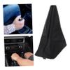 FAVOMOTO 3pcs Car Gear Stick Cover Boot Leather Gear Lever Sleeve for Easy Installation Stylish Design Manual Look Replacement for Clean and Tidy Interior view 3