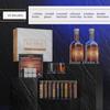 Illumive Whiskey Infusion Kit Deluxe Whiskey Gift Set with 2 Glasses, 2 Customizable Bottles, 6 Whiskey Stones, 3 Wood Chips & Botanicals Create Your Own Flavors for Whiskey Lovers view 2