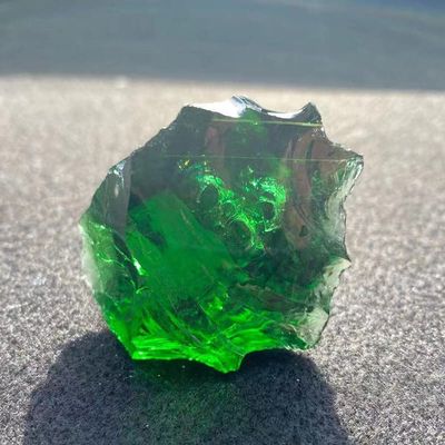AAKOMA Glaze Glass Crystal Home Decoration Sea Glaze Crystal Stone,1pcs,80-90g
