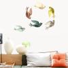 BESPORTBLE Decorative Wall Art Ceramic Swallows Wall Mount Hanging for Home and Office view 2
