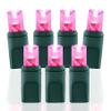 Pro Christmas LED Christmas Lights  70 Count Wide Angle Conical String Lights  Professional Grade Indoor/Outdoor Commercial Holiday Light Set for Trees, Bushes, & Dcor  Pink view 1