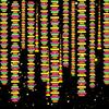 54ft UV Reactive Neon Streamers - Glow in the Dark Party Supplies for Wedding, Birthday Banners & Garlands view 1