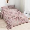 LEWIJO Women Leopard Comforter Full Size - Rose Gold Cheetah Bedding Set for Kids, Boys, Teens - Animal Skin Print Quilt Duvet Insert - Ultra Soft Decor Bedroom Collection 3Pcs view 2