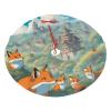 Christmas Tree Skirt 36" Plush Tree Skirt Christmas Tree Decorations for Farmhouse Xmas Holiday Home Party Decor Lots of Cute Foxes view 2